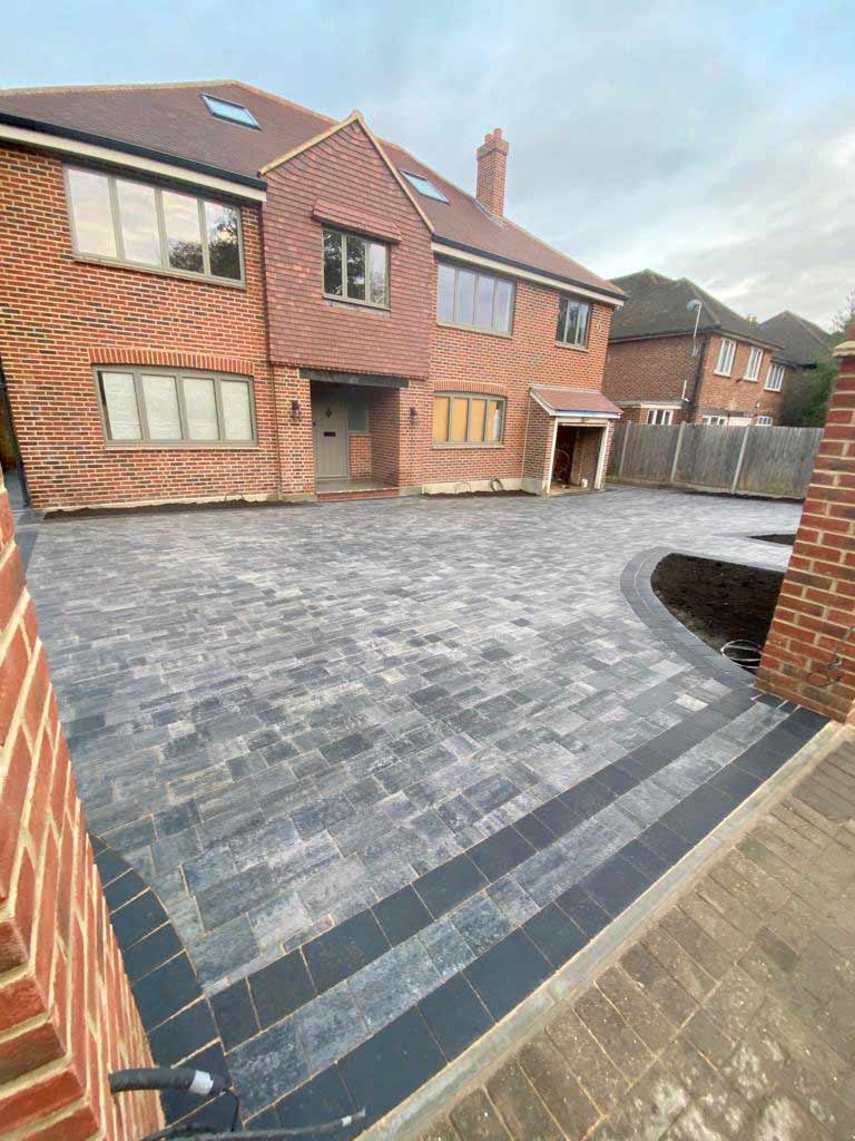 Driveways project by Priority Paving Specialists